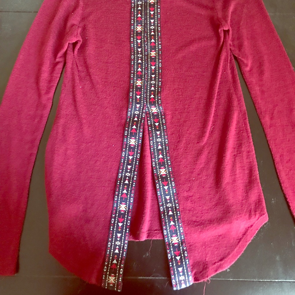 Francesca’s long sleeve top